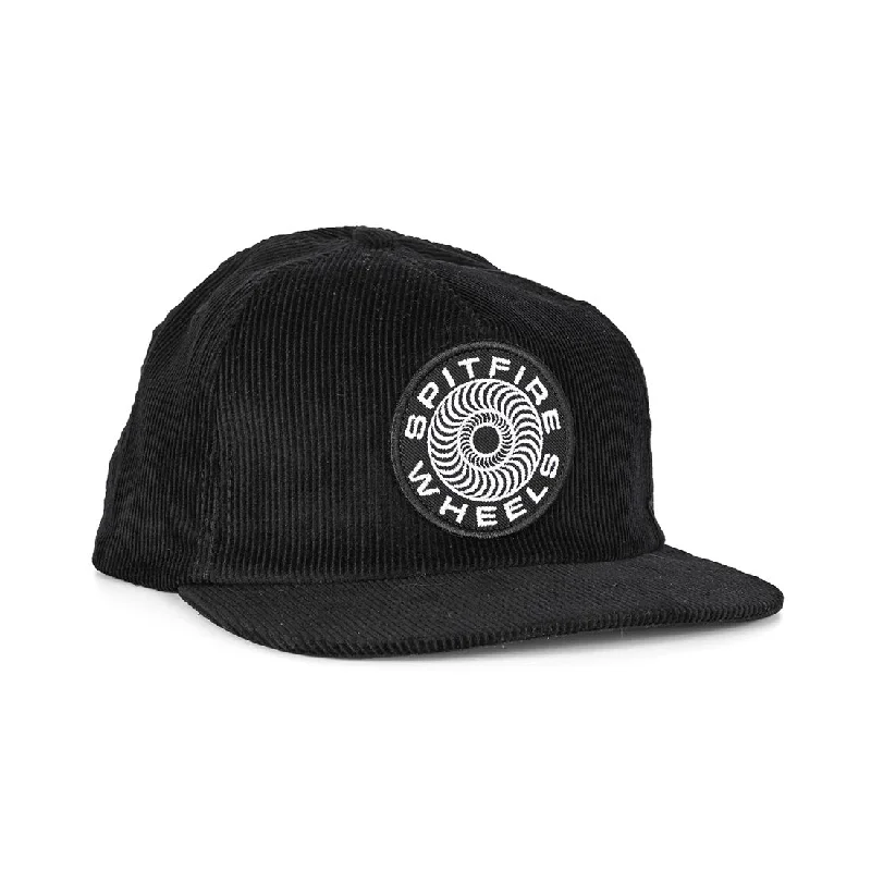 Custom Hat For Women-Spitfire - Classic 87 Cap - Pitch Black/White