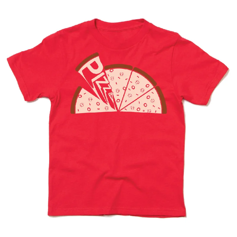 T-Shirt With Travel Quote-Pizza Shirt Kids