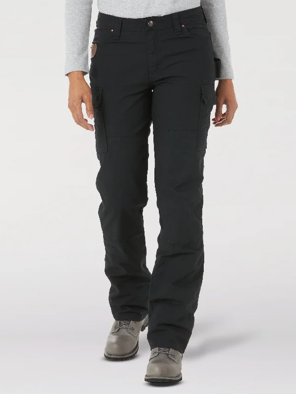 Pants For Group Projects-Wrangler RIGGS Workwear® Women's Ranger Double-Front Cargo Work Pant