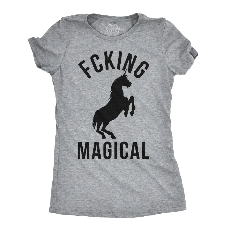 Custom T-Shirt For Team Building-Fcking Magical Women's T Shirt