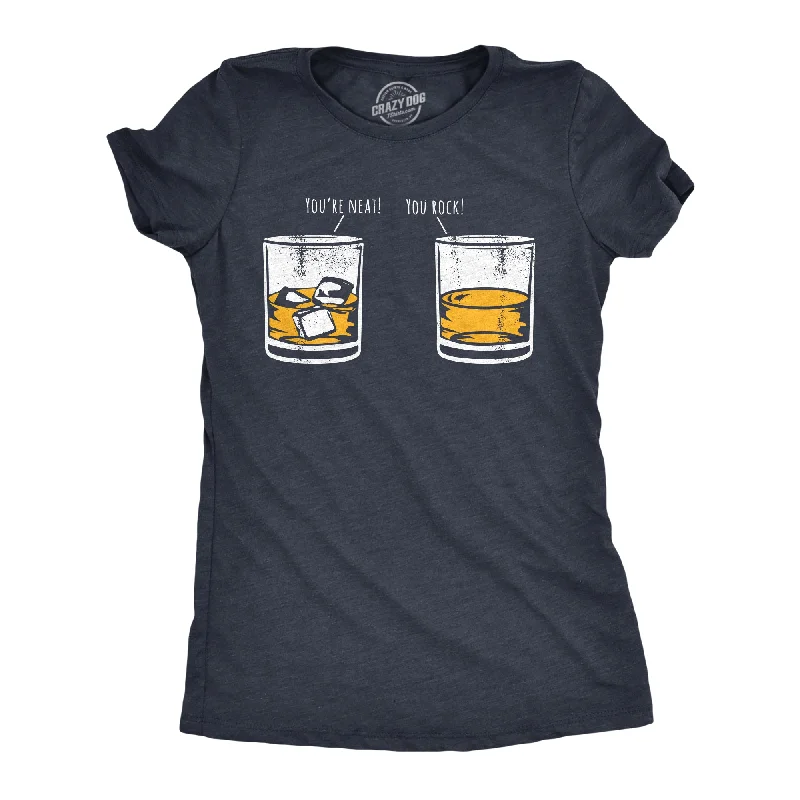 Custom T-Shirt With Family Name-Youre Neat You Rock Women's T Shirt