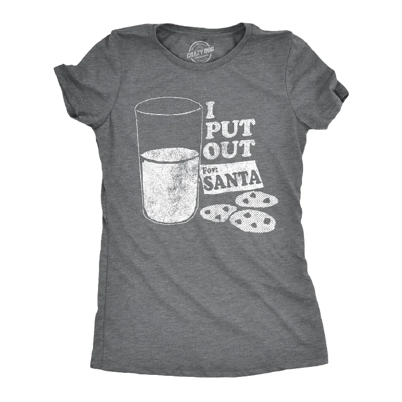 Youth T-Shirt-I Put Out For Santa Women's T Shirt