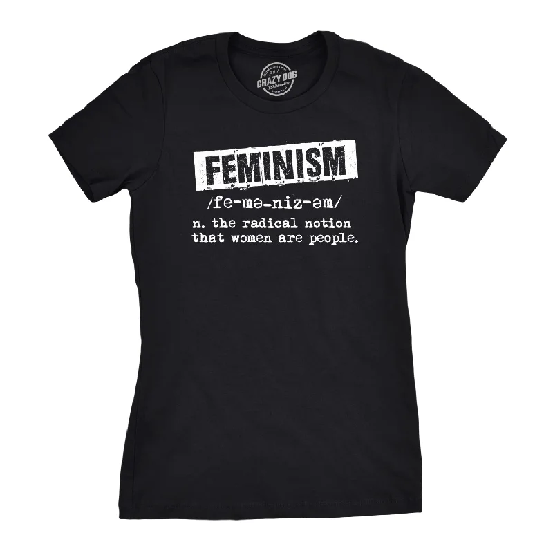 T-Shirt For Couples-Feminist Definition Women's T Shirt