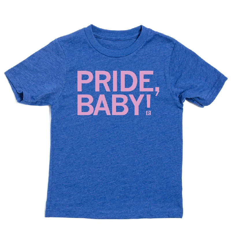 T-Shirt With Large Print-Pride, Baby! Kids