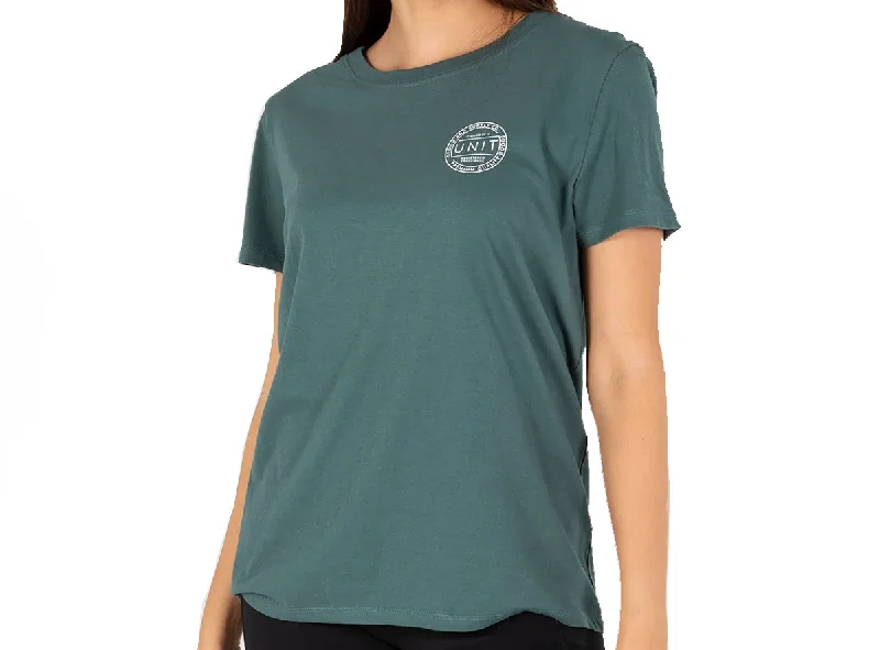 Custom T-Shirt For Festivals-Unit Zenith Tee - Womens - Mid Green