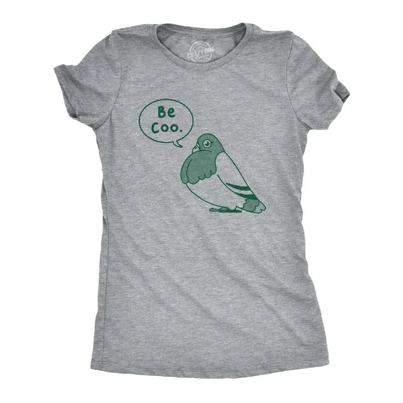 T-Shirt With Bold Print-Be Coo Women's T Shirt