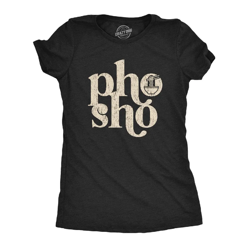 T-Shirt With Geometric Prints-Pho Sho Women's T Shirt