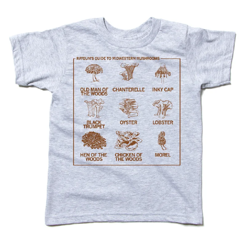 T-Shirt For Holiday Season-Midwestern Mushrooms Kids