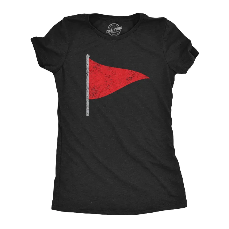 Eco-Friendly T-Shirt-Red Flag Women's T Shirt