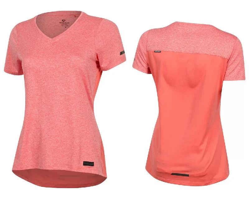 Personalized T-Shirt With Name-Pearl Izumi Performance Tee Shirt - Womens - Sugar Coral