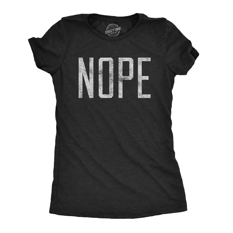 T-Shirt With Design-Nope Women's T Shirt