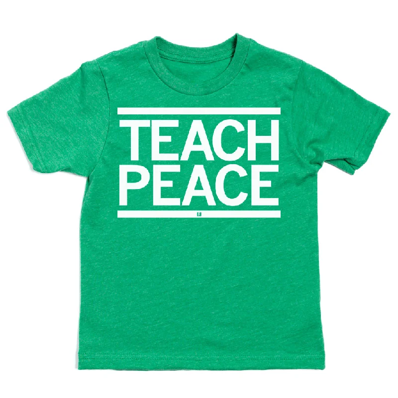 T-Shirt With Animal Designs-Teach Peace Kids