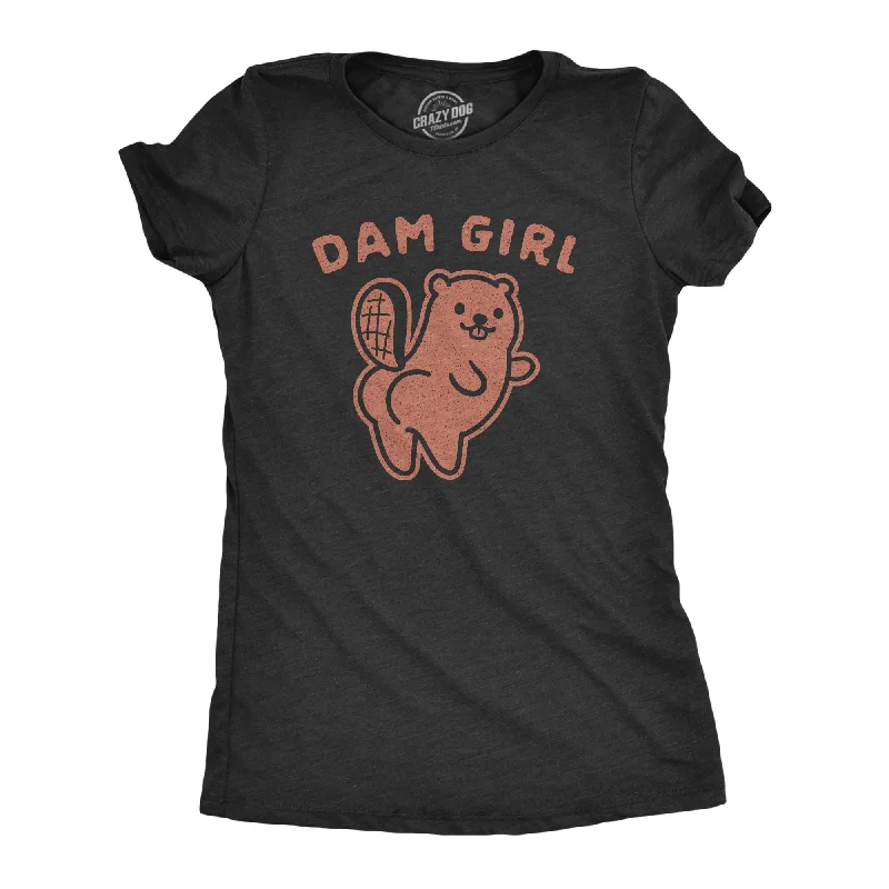 T-Shirt For Business Casual-Dam Girl Women's T Shirt