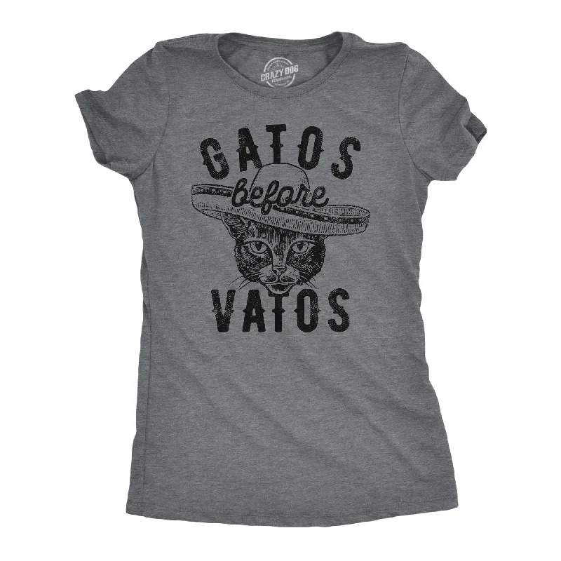 T-Shirt For Team Support-Gatos Before Vatos Women's T Shirt