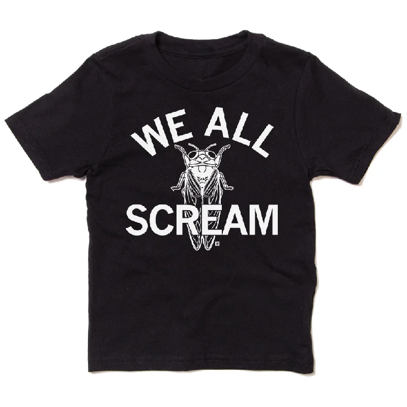 Affordable T-Shirt-We All Scream Cicada Kids