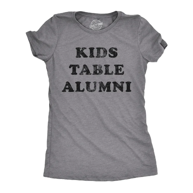 T-Shirt With Comfortable Fit-Kids Table Alumni Women's T Shirt