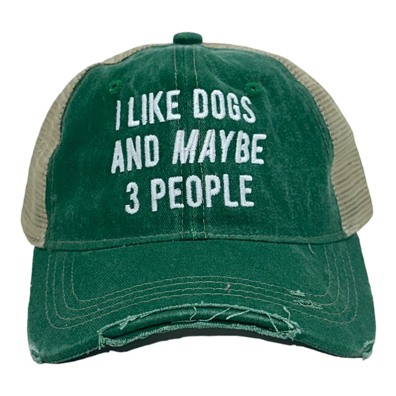 Trucker Green - Dogs And  3 People