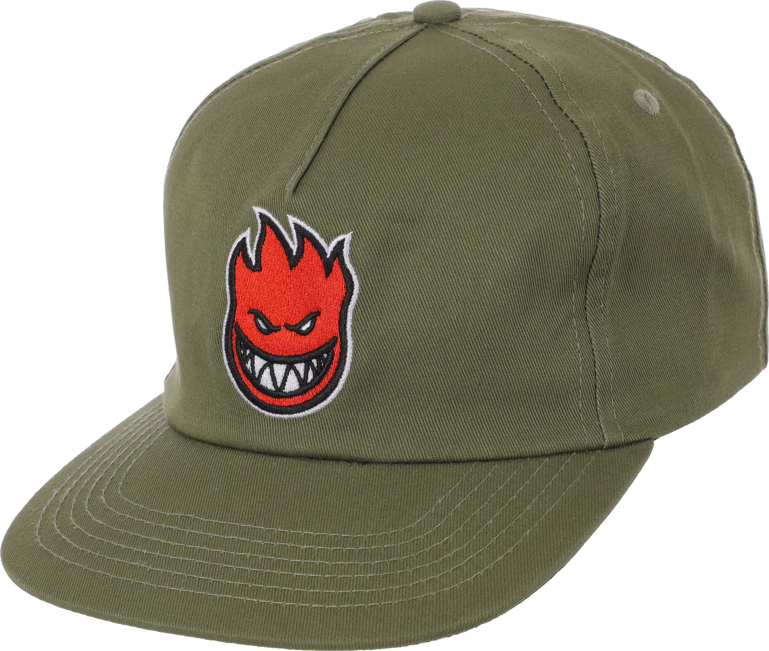 Warm Hat-Spitfire - Bighead Fill Snapback - Olive/Red