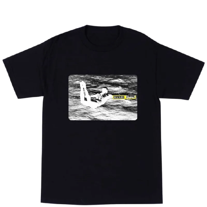 Personalized T-Shirt-QUASI DIVER TEE - BLACK