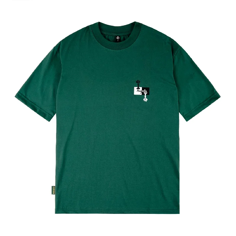 Cheap T-Shirt-MAGENTA SKATEBOARDS - "CHESS" T-SHIRT (GREEN)