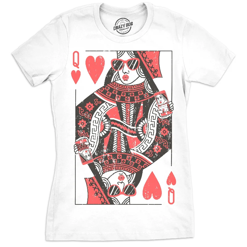 High Quality T-Shirt-Queen Of Hearts Women's T Shirt