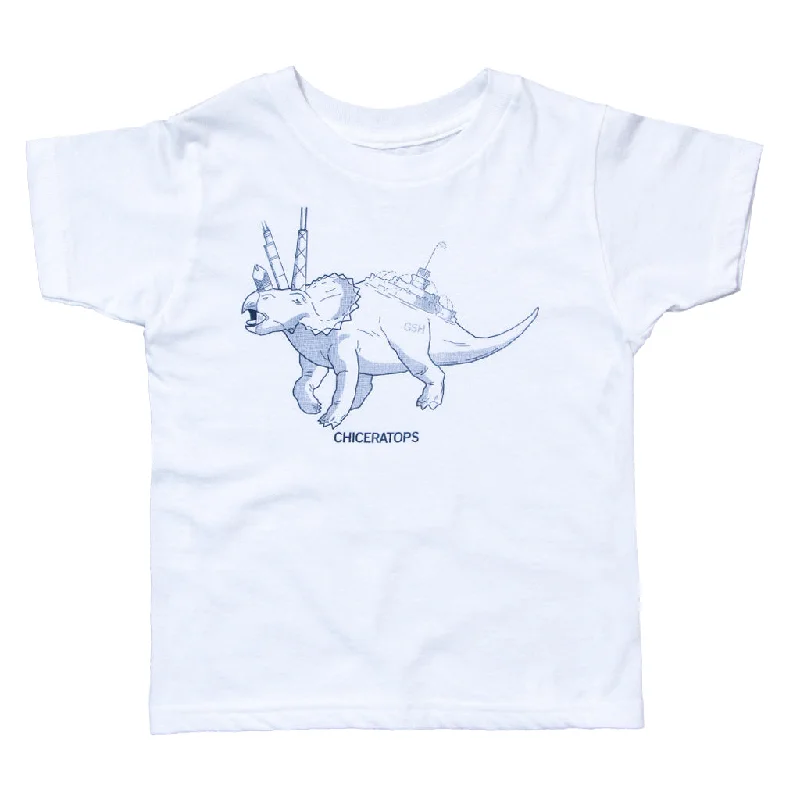 T-Shirt With Abstract Designs-Chiceratops Kids