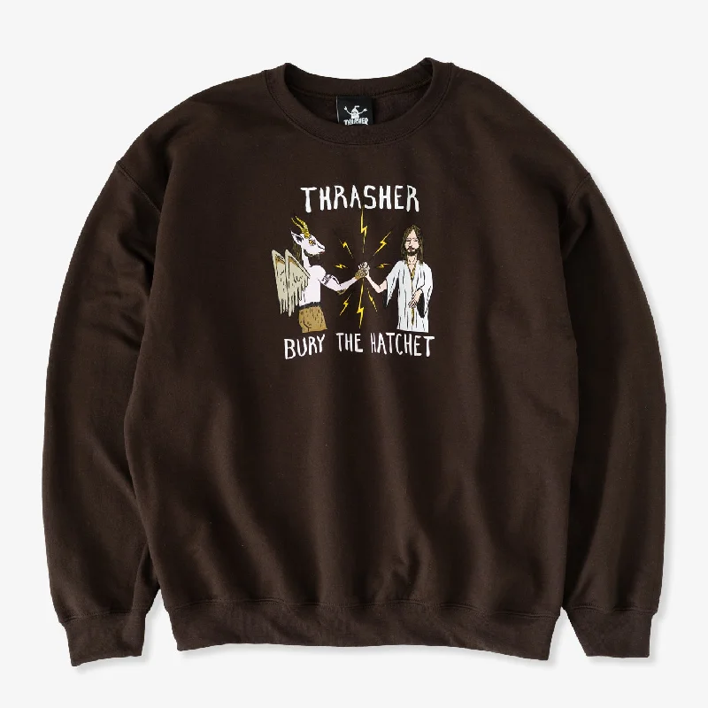 T-Shirt For Gift-Toy Machine B.T.H Crewneck (Brown)