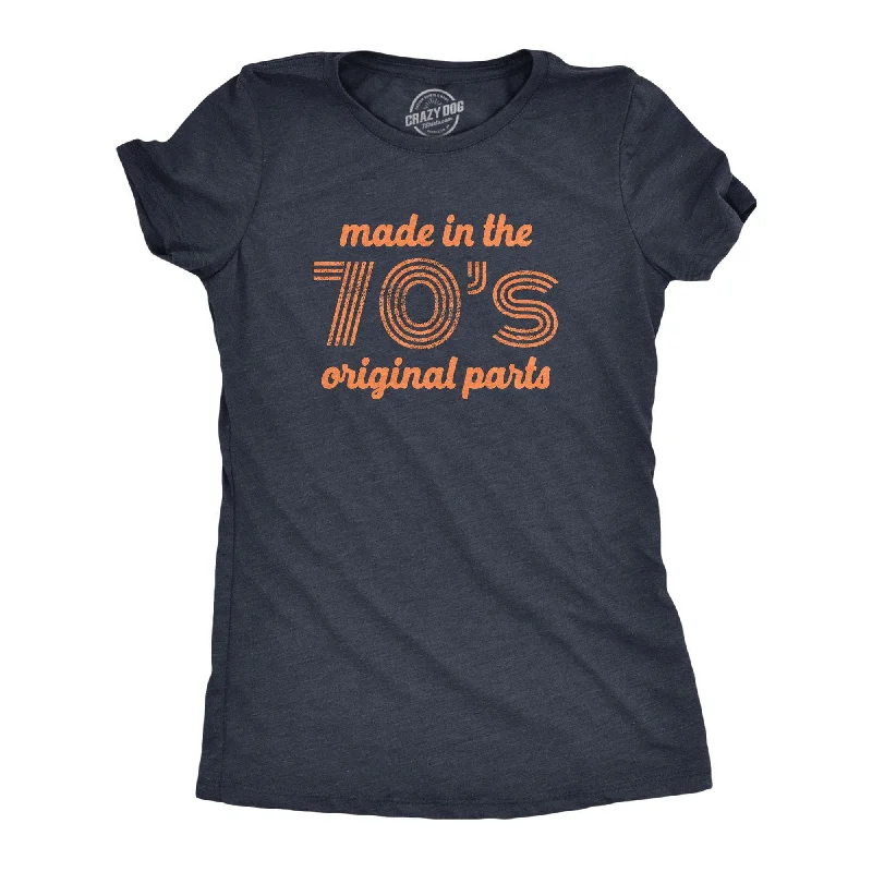 T-Shirt With Outdoor Adventure Designs-Made In The 70s Original Parts Women's T Shirt