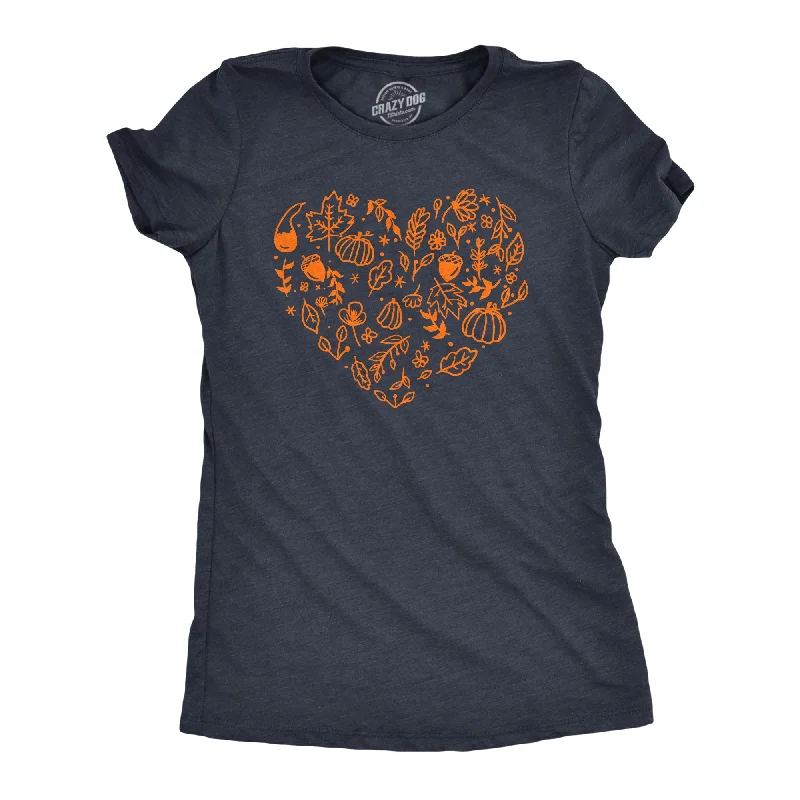 T-Shirt For Friends-Fall Season Heart Women's T Shirt