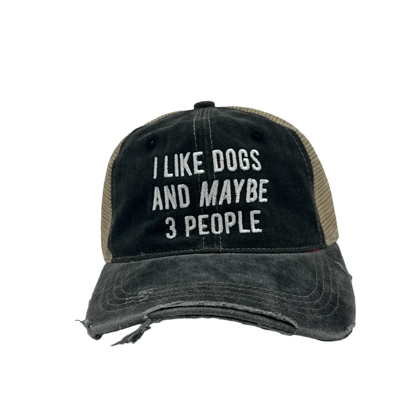 Trucker Black - Dogs And 3 People