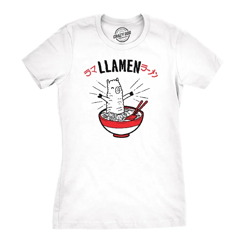 T-Shirt For Weekend Wear-Llamen Women's T Shirt