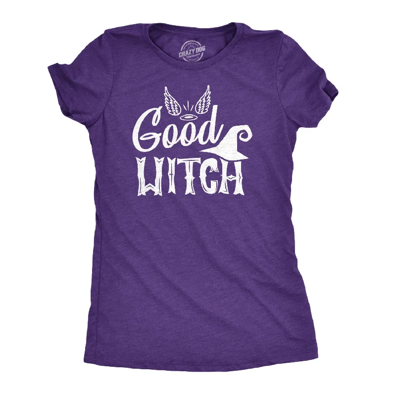 T-Shirt With Colorful Graphics-Good Witch Women's T Shirt