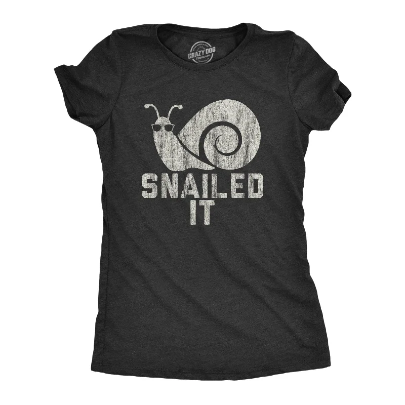 T-Shirt With Custom Image Print-Snailed It Women's T Shirt