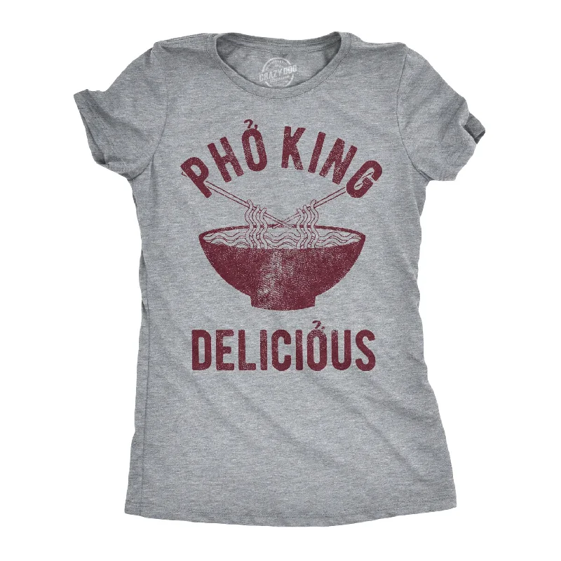 T-Shirt With Comfortable Fit-Pho King Delicious Women's T Shirt