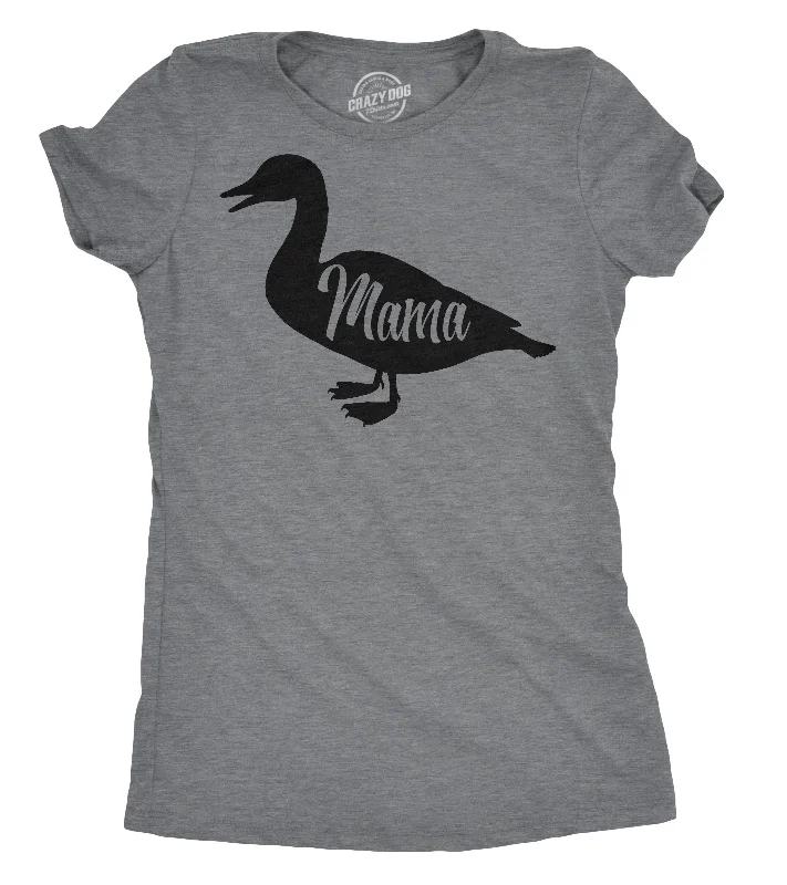 T-Shirt With Personal Branding-Mama Duck Women's T Shirt