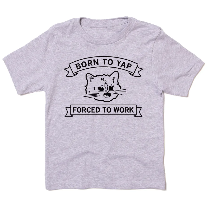 Customizable T-Shirt-Born To Yap Kids