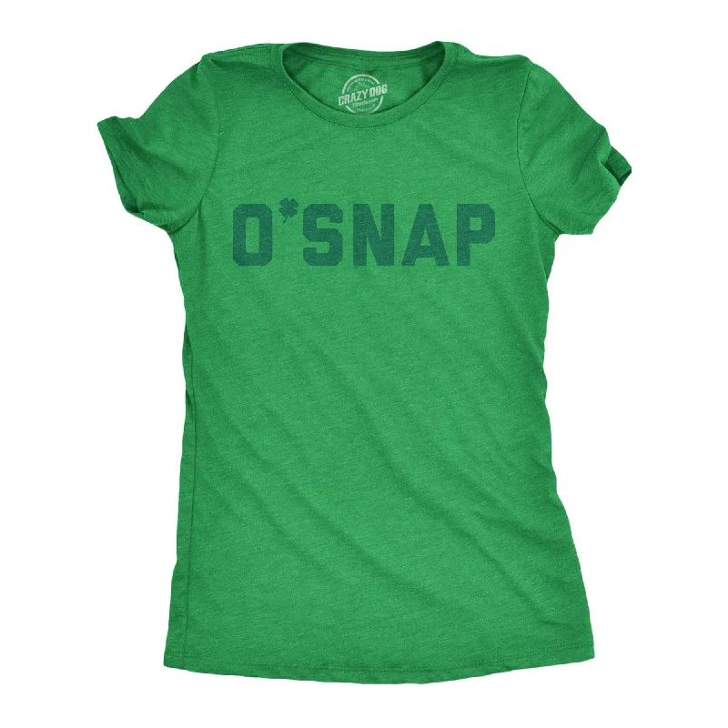 T-Shirt With Comic Character Design-O Snap Women's T Shirt