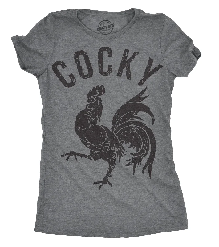 T-Shirt For Summer-Cocky Women's T Shirt