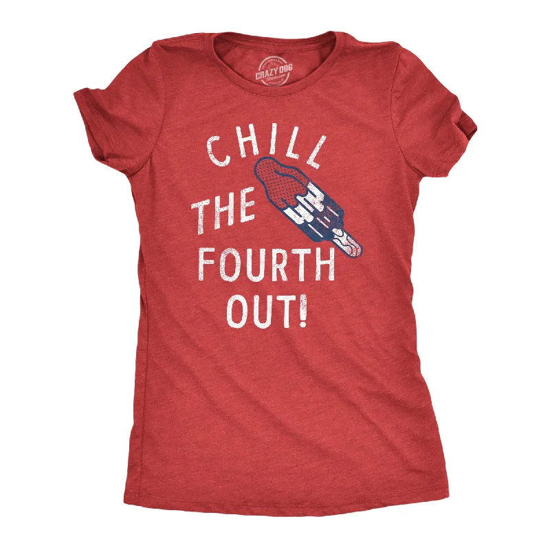 T-Shirt For Beachwear-Chill The Fourth Out Women's T Shirt