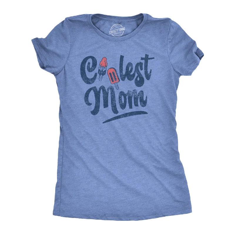 Custom T-Shirt For Charities-Coolest Mom Popsicle Women's T Shirt