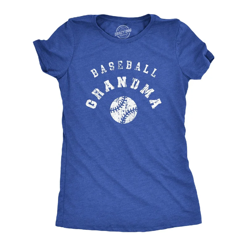 T-Shirt For Holiday Gifts-Baseball Grandma Women's T Shirt