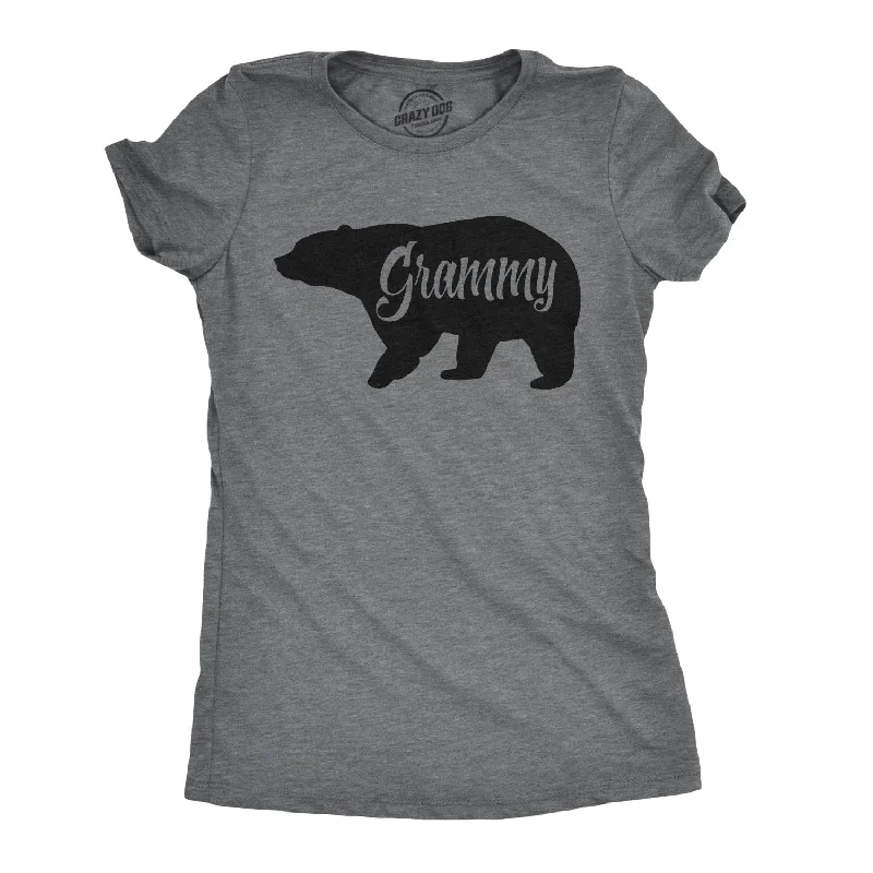 Kids T-Shirt-Grammy Bear Women's T Shirt