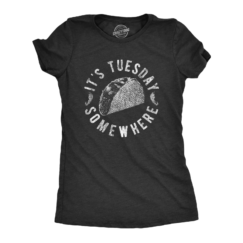 Custom T-Shirt For Charities-It's Tuesday Somewhere Women's T Shirt