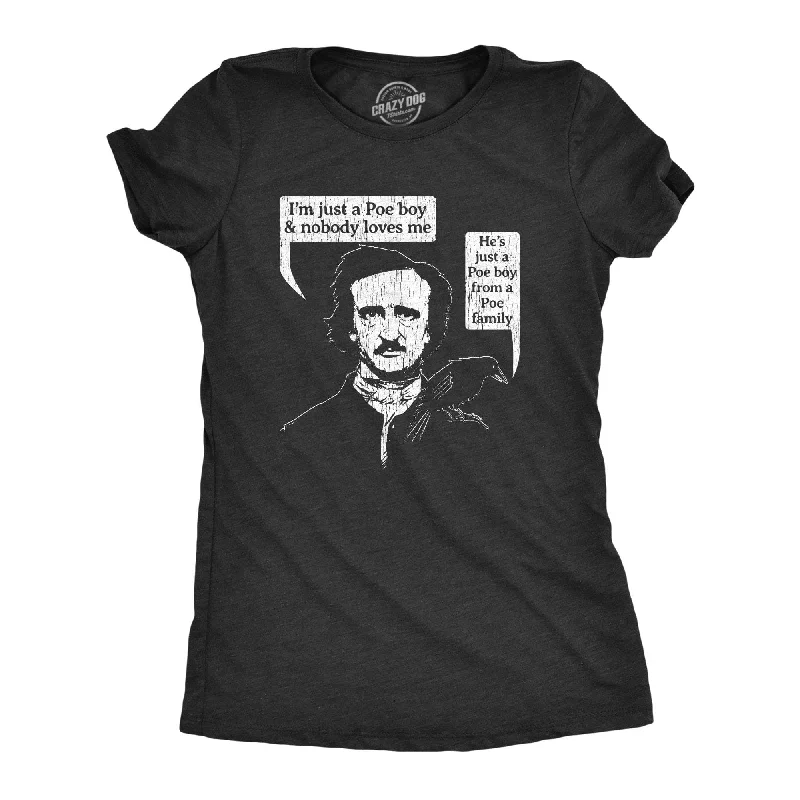 T-Shirt For School Events-Poe Boy Women's T Shirt