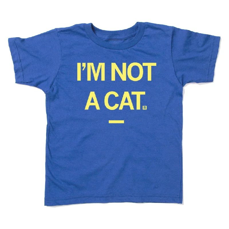 T-Shirt For Special Events Gifts-I'm Not A Cat Kids