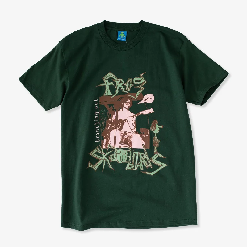 Custom T-Shirt Online-Branching Out Bootleg Tee (Forest)