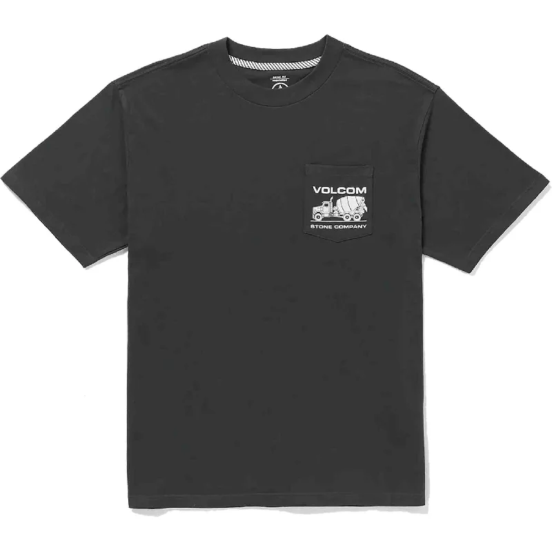 T-Shirt For Sports Fans-Volcom Skate Vitals G Taylor Short Sleeve Tee Stealth