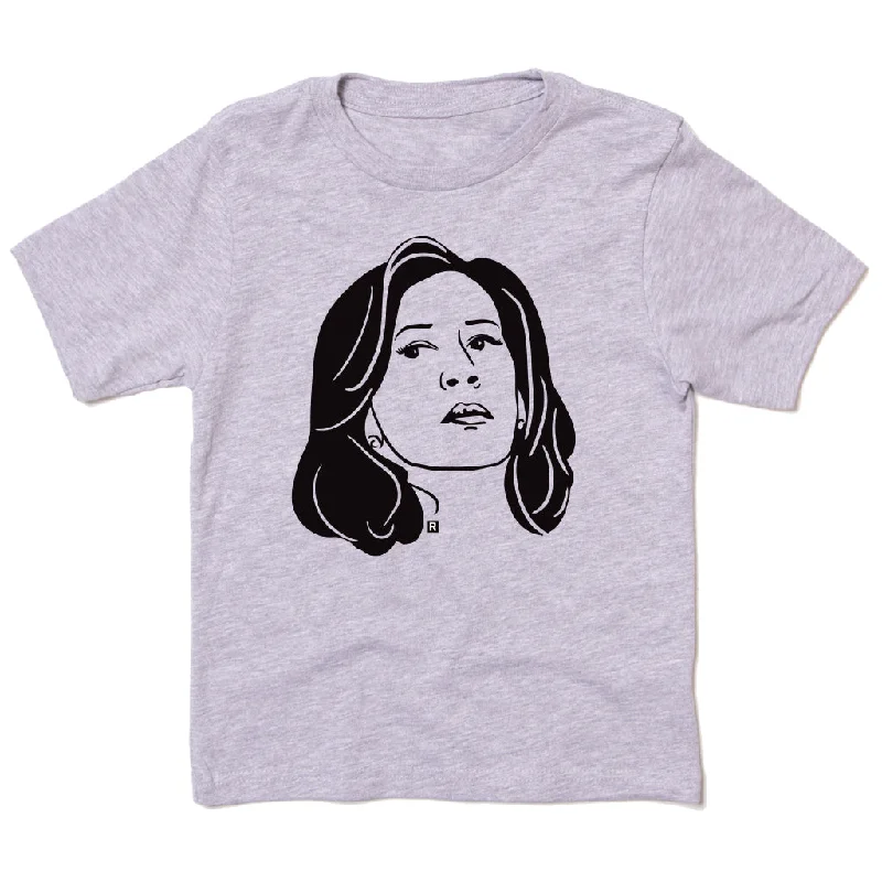 T-Shirt With Custom Name-Kamala Harris Face Kids